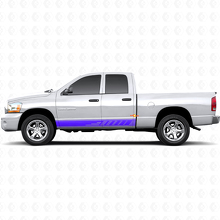 Perforierte Streifen Türseiten Vinylaufkleber Decal Grafik für Dodge Ram 1500 2002-2008 2