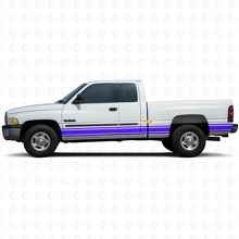 Straight Lines Rocker Panel Seiten Vinyl Aufkleber Decal für Dodge Ram 1500 1994-2001 2