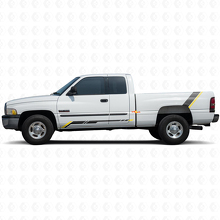Karierte Streifen Seitenwand hinterer Vinylaufkleber für Dodge Ram 1500 1994-2001 2