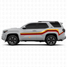 Schräge Linien Seiten Vinylaufkleber Decal für Toyota 4Runner 3