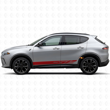 Dekorierte Streifen Schweller-Vinylaufkleber für Dodge Hornet 2023+ 3