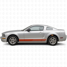 Rennseitliche Vinyl-Streifenaufkleber-Set für Musclecar Musclecarmodel_4