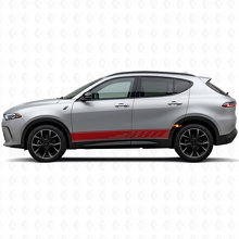 Perforierte Streifen Türschweller Vinyl-Aufkleber Decal für Dodge Hornet 2023+_3
