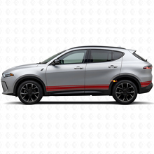 Geradlinige Seitenschweller-Aufkleber Foliensticker für Dodge Hornet 2023+ 3