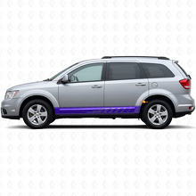 Perforierte Streifen Schweller Vinyl Aufkleber Decal für Dodge Journey 2009-2020 2