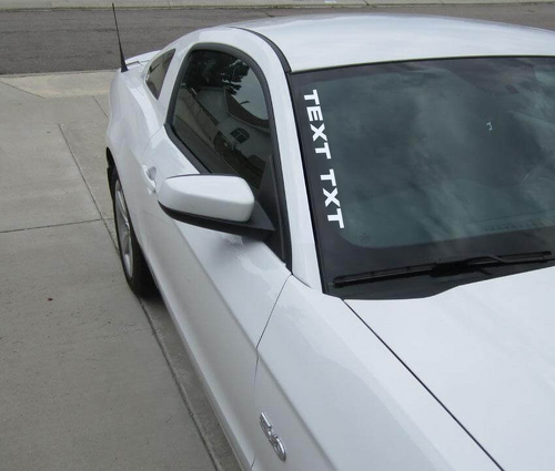 Musclecar Musclecarmodel Gt Windschutzscheiben-Fensteraufkleber Musclecar lizenzierte Aufklebergrafik