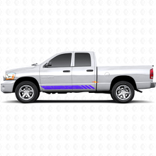 Topografische Streifen Tür Vinyl Aufkleber Decal für Dodge Ram 1500 2002-2008 2