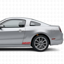 Racing-Checkered-Style Seitenvinylaufkleber für Musclecar 2010-2020_3