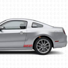 Racing Schachbrettmuster Stil Seiten Vinyl Aufkleber Set für Musclecar 2010-2020_3