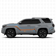 Gebogene Grafische Seitenstreifen Vinyl Aufkleber Decal Für Toyota 4Runner 3