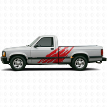 Schlammspritz-Grafik Türseiten Vinylaufkleber für Dodge Dakota 1987-1996 3
