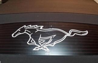 Ford Mustang Heckscheibe Pony Umriss Aufkleber Aufkleber