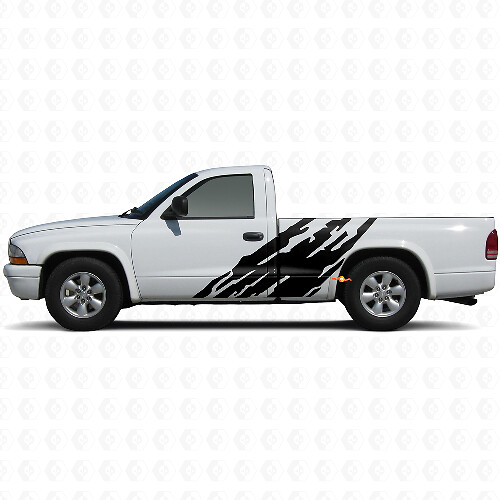 Schlamm-Spritz-Grafik Türseiten-Aufkleber für Dodge Dakota 1997-2004