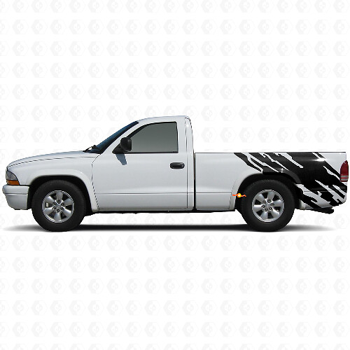 Schlamm-Spritzgrafik Vinyl-Aufkleber für die hintere Seite des Dodge Dakota 1997-2004