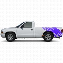 Schlamm-Spritzgrafik Vinyl-Aufkleber für die hintere Seite des Dodge Dakota 1997-2004 2