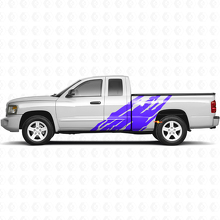 Schmutzspritz-Grafik Seitenaufkleber für Dodge Dakota 2005-2011 2