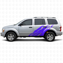Schlammspritz-Grafik Türseiten-Vinylaufkleber für Dodge Durango 2004-2009 2