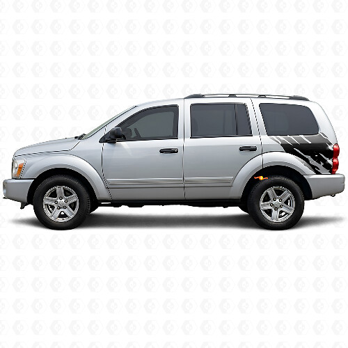 Schlammspritz-Grafik Heckseite Vinyl-Aufkleber für Dodge Durango 2004-2009