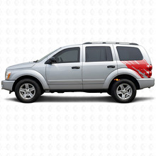 Schlammspritz-Grafik Heckseite Vinyl-Aufkleber für Dodge Durango 2004-2009 3