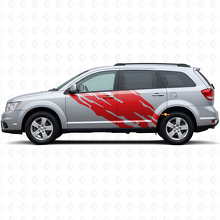 Schlammspritz-Grafik Türen Vinyl-Aufkleber für Dodge Journey 2009-2020 3