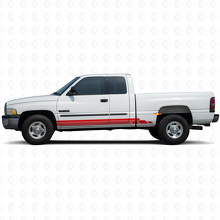 Gebogene Streifen Seitenschweller Tür Vinylaufkleber für Dodge Ram 1500 1994-2001_3