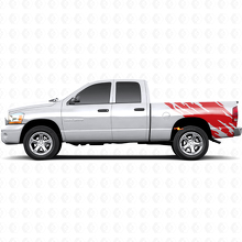 Schlammspritz-Grafik Rückseitiger Vinyl-Aufkleber für Dodge Ram 1500 2002-2008 3