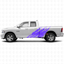 Schlamm-Spritz-Grafik Seitenaufkleber für Dodge Ram 1500 2011-2018 2