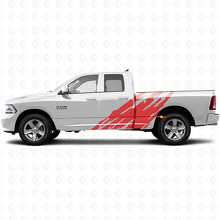 Schlamm-Spritz-Grafik Seitenaufkleber für Dodge Ram 1500 2011-2018 3