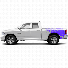 Schlamm-Spritz-Grafik Heckseitiger Vinyl-Aufkleber für Dodge Ram 1500 2011-2018 2