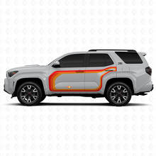 Geschlossene Streifen Grafik Seiten Vinyl Aufkleber Decal für Toyota 4Runner 2