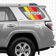 Retro-Streifen-Aufkleber für die hintere Seitenscheibe Toyota 4Runner_2