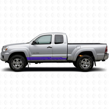 Verschlungene gebogene Streifen Seitenschweller Vinyl-Aufkleber für Toyota Tacoma 2004-2015 2