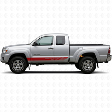 Decorierte Streifen Schweller Vinylaufkleber für Toyota Tacoma 2004-2015 3