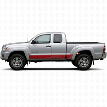 Perforierte Streifen Türschweller Vinyl-Aufkleber für Toyota Tacoma 2004-2015_3