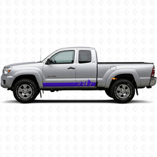 Mountains Wide Stripes Schweller Vinyl Aufkleber für Toyota Tacoma 2004-2015_2