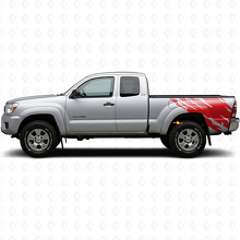 Schlamm Spritz Grafik Heck Seiten Vinyl Aufkleber für Toyota Tacoma 2004-2015 3