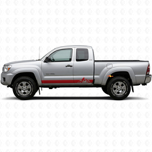 Mountains Style Streifen Schweller Vinyl-Aufkleber für Toyota Tacoma 2004-2015 3