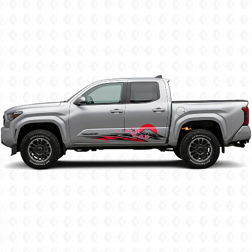 Japanische Sakura Grafik Seitenaufkleber für Toyota Tacoma 2023+
