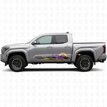 Japanische Sakura Grafik Seitenaufkleber für Toyota Tacoma 2023+_2