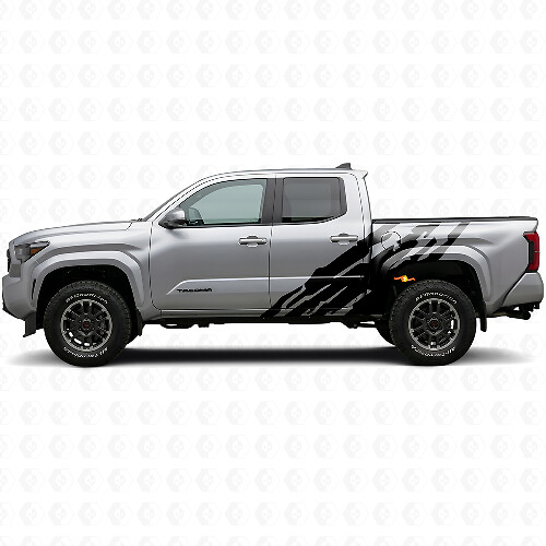 Schlammspritz-Grafik Seitenaufkleber für Toyota Tacoma 2023+