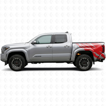 Schlammspritz-Grafik Heckseiten-Vinylaufkleber für Toyota Tacoma 2023+ 3