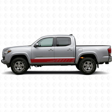 Perforierte Streifen Seitenschweller Vinyl-Aufkleber für Toyota Tacoma 2015-2023 3
