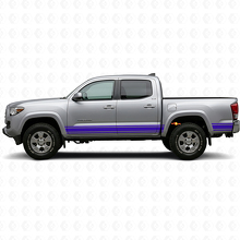 Gerade Linien Schweller-Vinylaufkleber für Toyota Tacoma 2015-2023 2
