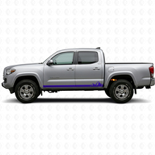 Mountains Dünne Streifen Schweller Vinylaufkleber für Toyota Tacoma 2015-2023 2
