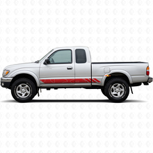 Topografische Stilstreifen Türen Vinylaufkleber für Toyota Tacoma 1995-2004 3