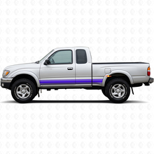Vinyl-Aufkleber für Seitenschweller mit geraden Linien für Toyota Tacoma 1995-2004 2