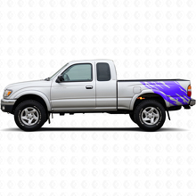 Schlamm-Spritz-Grafik Heckseiten-Vinylaufkleber für Toyota Tacoma 1995-2004 2