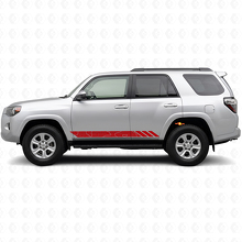 Topographische Stilstreifen Türen Vinylaufkleber für Toyota 4Runner 2009-2024 3
