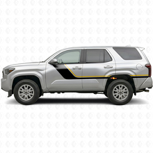 Twin-Stripes-Seitenvinyl-Aufkleberset für Toyota 4Runner 2024+ 2