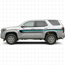 Dreifachstreifen Türseiten-Vinylaufkleber für Toyota 4Runner 2024+ 2